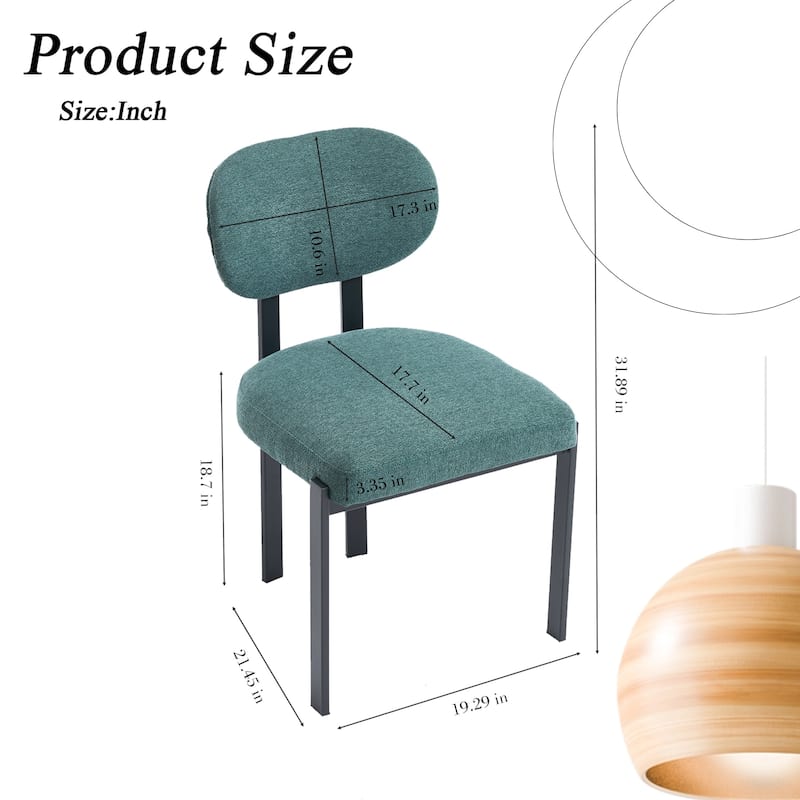 Upholstery Dining Chairs Set of 2
