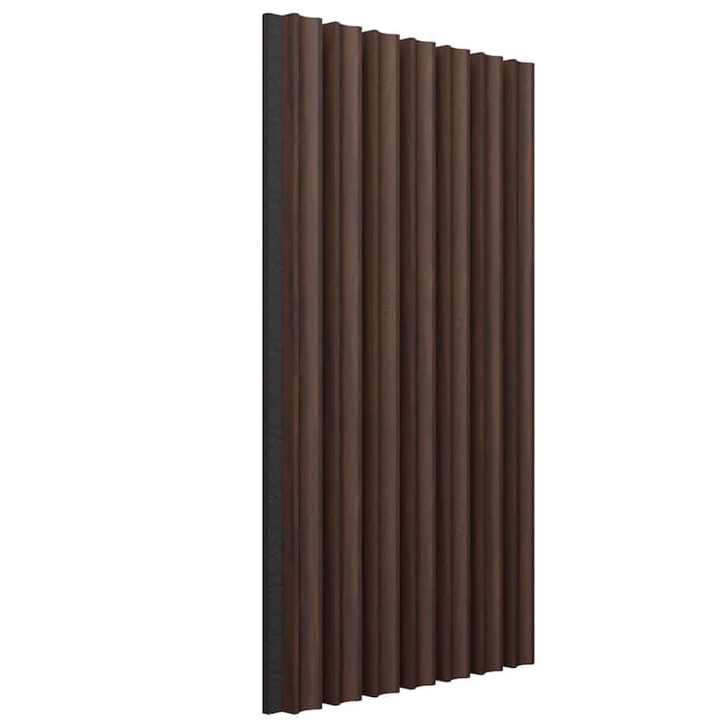 AcoustixPro Noise Cancelling Concave Small Slat Wall Panel (2 Pack)