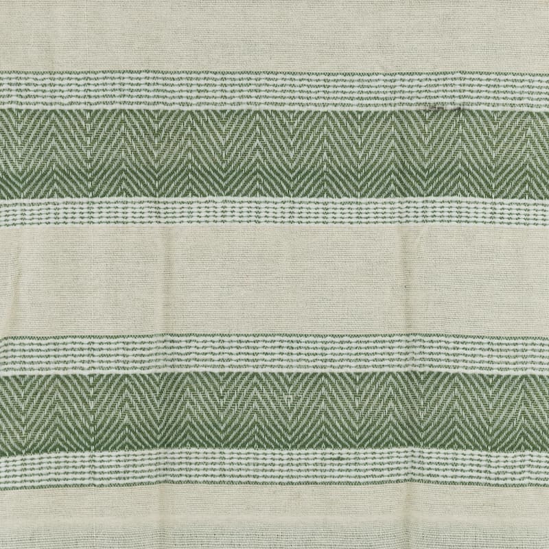 Rizzy Home Chevron Stripe Hand Loomed Cotton Throw
