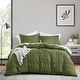 preview thumbnail 15 of 159, Chelsea Square Evans Pinch Pleated Soft Washed Boho Duvet Cover Set