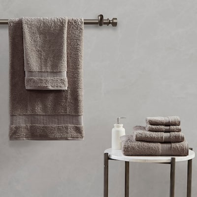One hundred percent Egyptian Cotton 6 Piece Towel Set