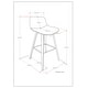 preview thumbnail 104 of 147, WYNDENHALL Cacey Mid Century Modern Bentwood Counter Height Stool (Set of 2) - 20.7'' x 21.1'' x 36.6
