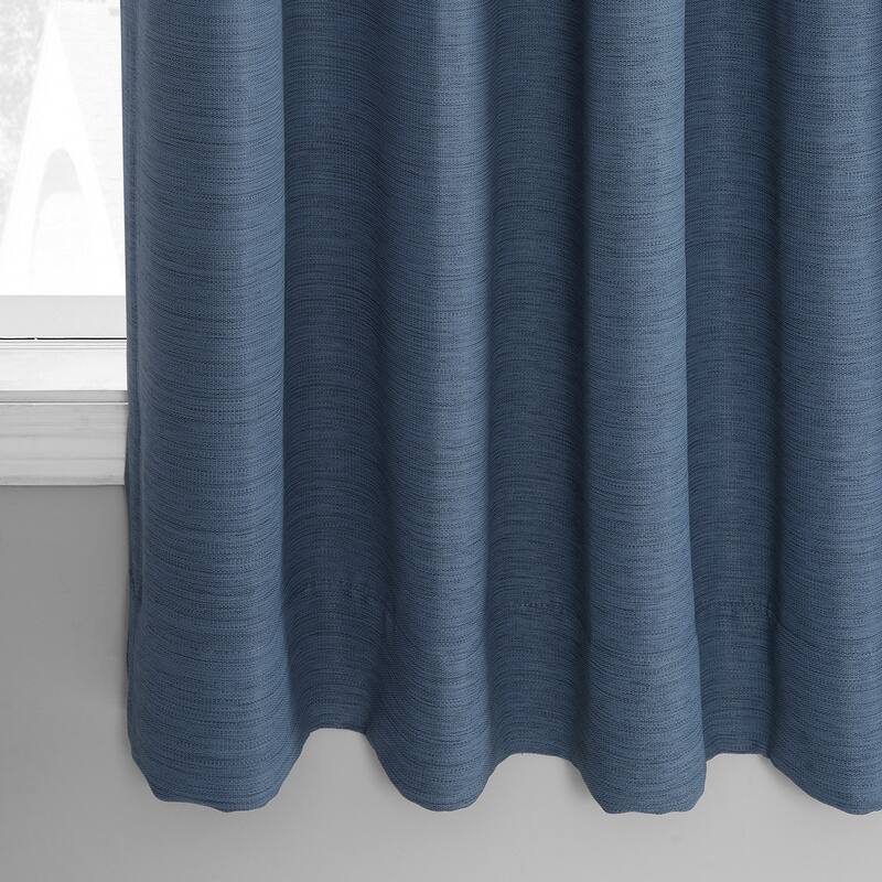 Exclusive Fabrics Bellino Room Darkening Curtain (1 Panel) - 50 x 63