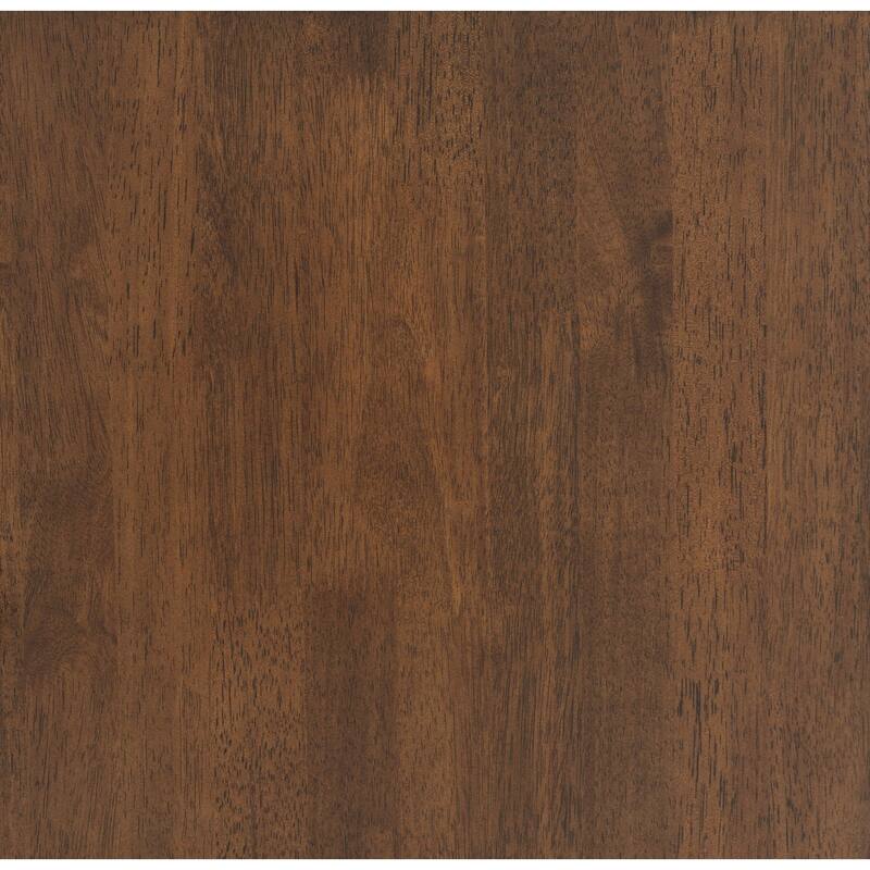 GDFStudio - Mary Modern 63" Length Solid Wood Rectangular Dining Table with Beveled Edges