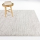 preview thumbnail 1 of 3, Auren Scandi Minimalist Area Rug 5'3" x 7' - Cream