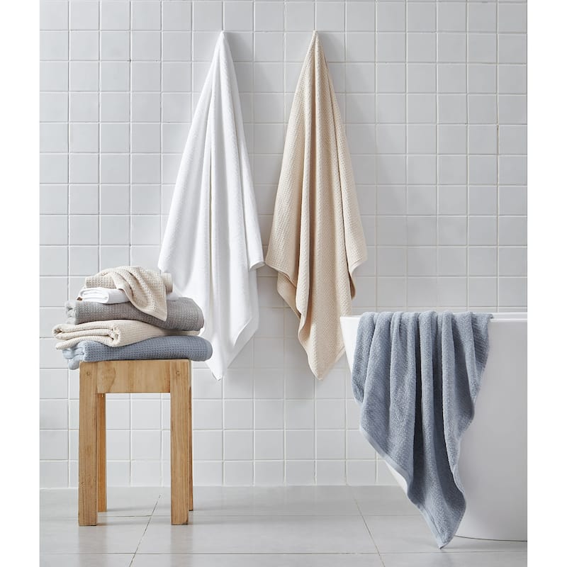 Nautica Oasis Solid Cotton 8 Piece Towel Set - 8 Piece