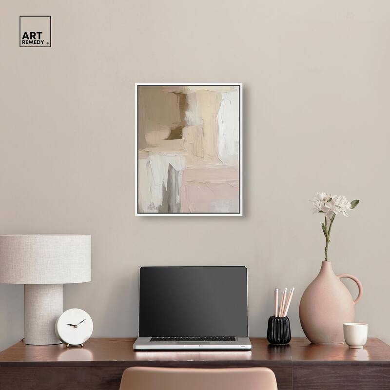 Subtle Earth Tones II Canvas by Art Remedy