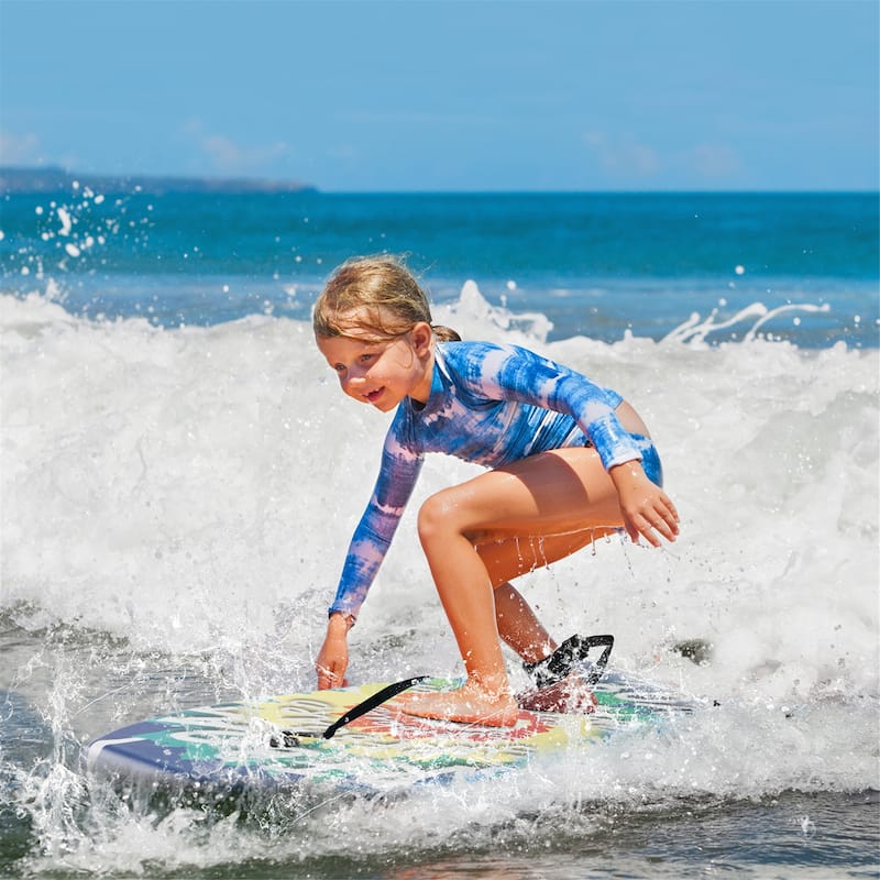 Gymax 33'' Lightweight Body Board w/ EPS Core XPE Deck HDPE Bottom