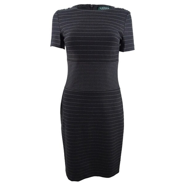 ralph lauren pinstripe dress