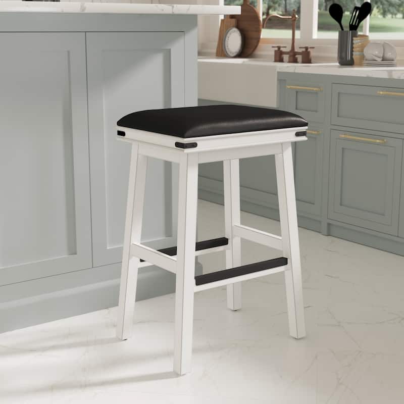 DTY Indoor Living Cortez Bonded Leather Counter or Bar Stool