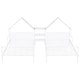 preview thumbnail 16 of 25, Metal Twin Size Platform Bed with House-Shaped Headboard and Built-In Nightstand