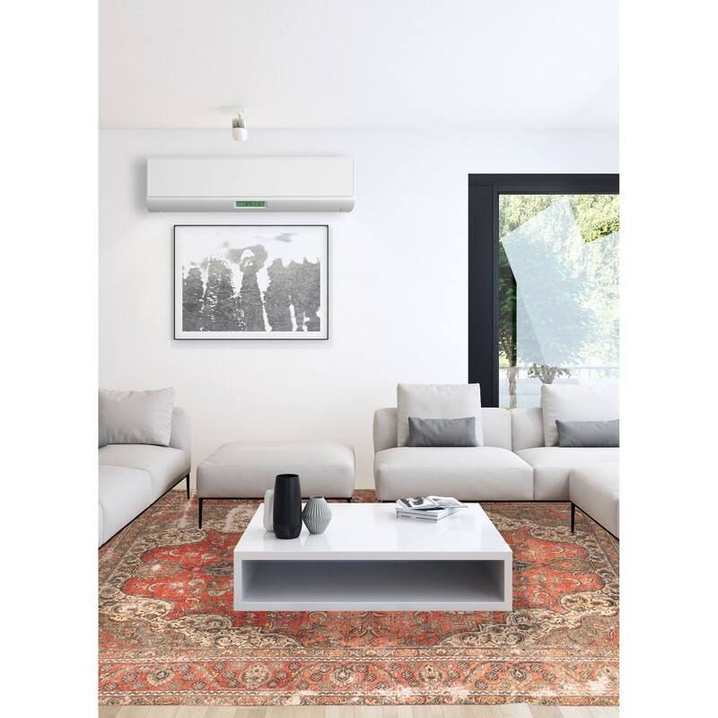 ECARPETGALLERY Hand-knotted Antalya Vintage Light Red Wool Rug - 9'7 x 12'6