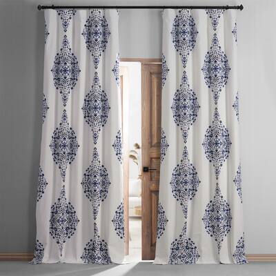 Exclusive Fabrics Kerala Printed Cotton Hotel Blackout Curtain (1 Panel)