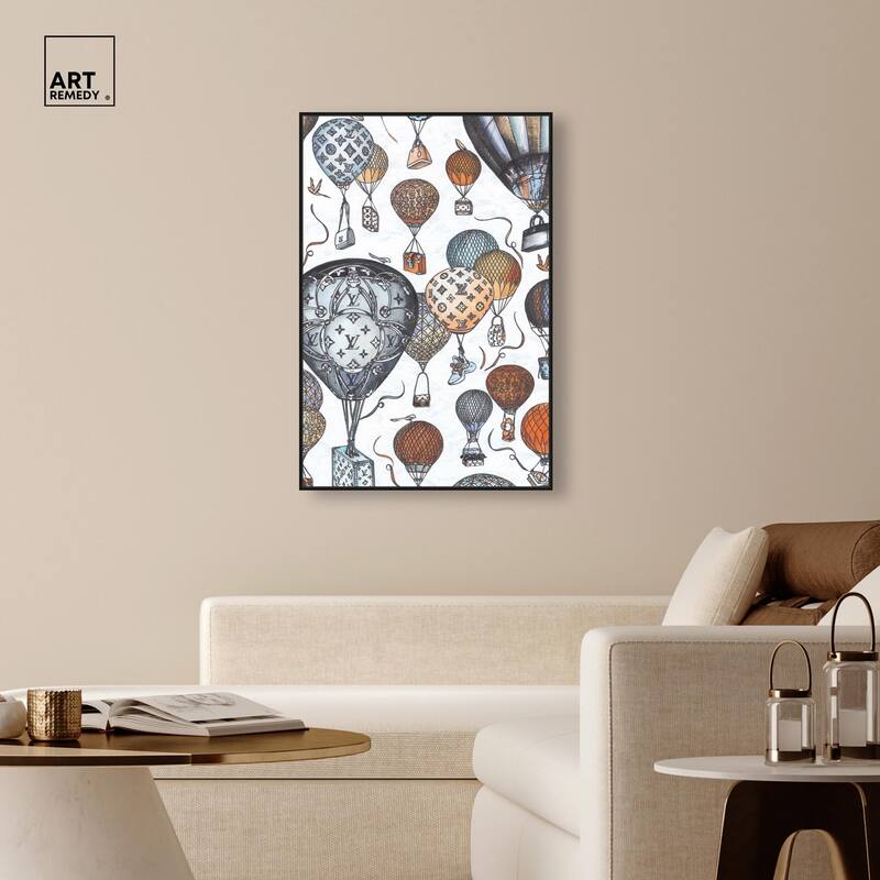 Doll Memories - Fashion Balloons Canvas by Art Remedy