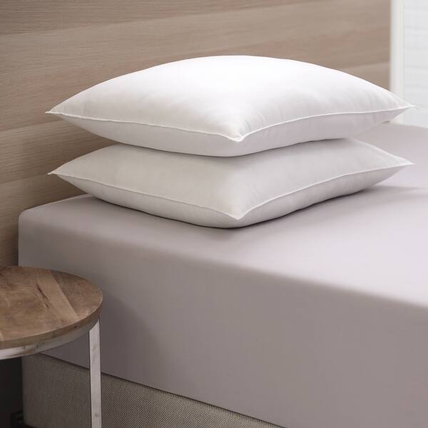 Mega Bounce Back Pillow (Set of 2) by Cozy Classics White Bed Bath