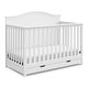 preview thumbnail 21 of 31, Iris 4-in-1 Convertible Crib White