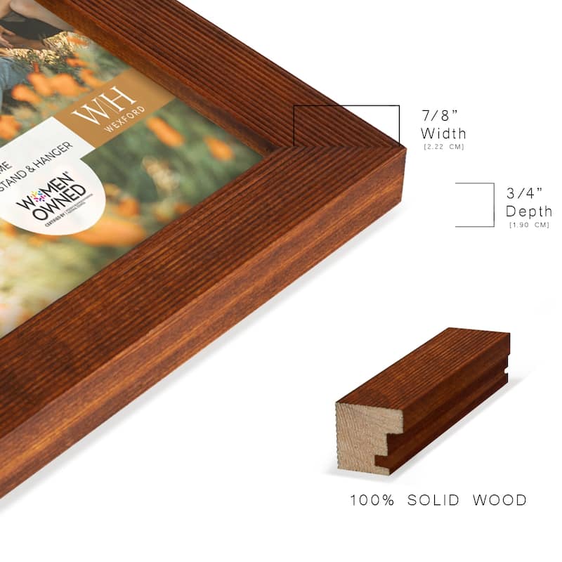 4 Piece Set Solid Wood Picture Frame