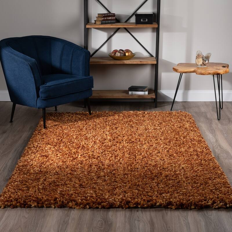 Addison Alpha Lavish Variegated Shag Area Rug
