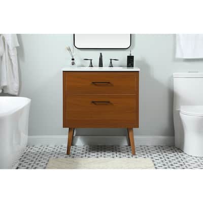 Nautical 18 - 30 Inch Single Bathroom Vanity
