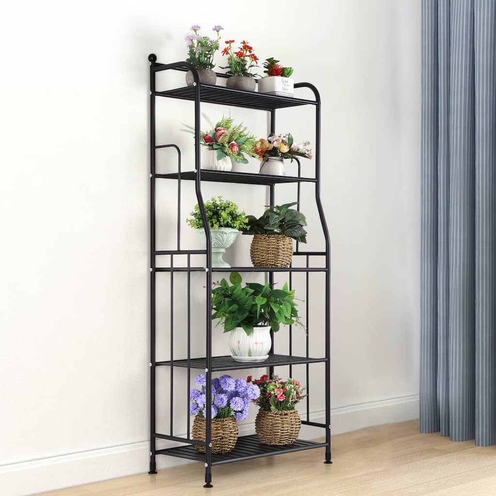 Multipurpose Storage Rack for Living Room, Kitchen, Bathroom, Balcony, Metal
