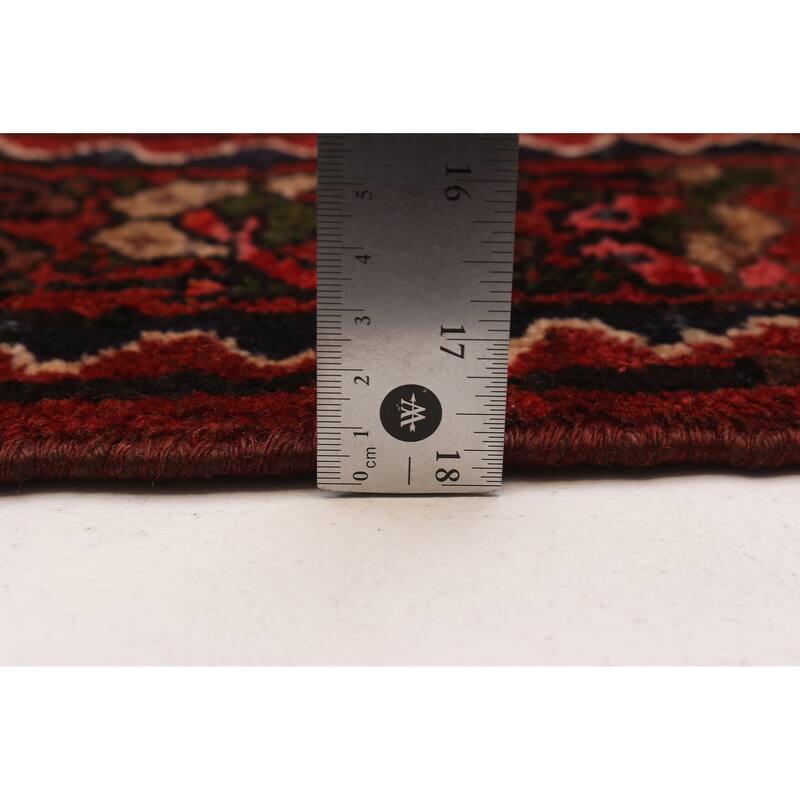 ECARPETGALLERY Hand-knotted Anadol Red Wool Rug - 3'7 x 9'9