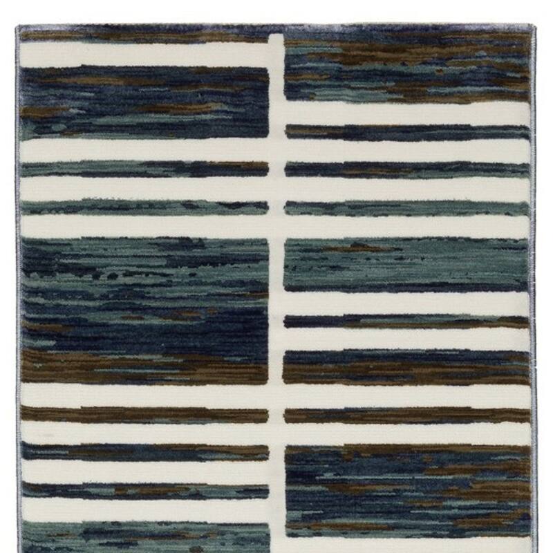 HomeRootsGeometric Modern Rectangle Area Rug