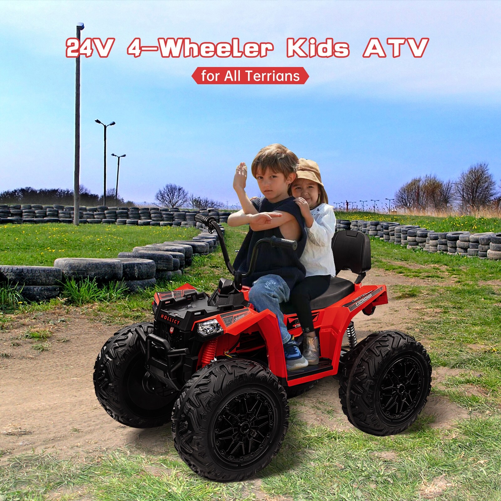Kids 24 store volt 4 wheeler