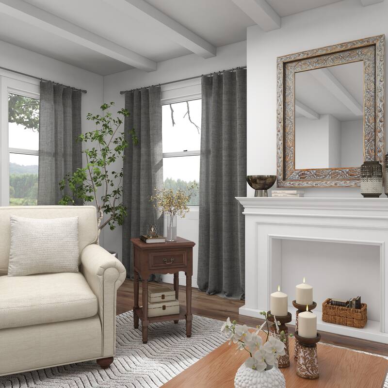 MDF Traditional Accent Table 29 x 16 x 16