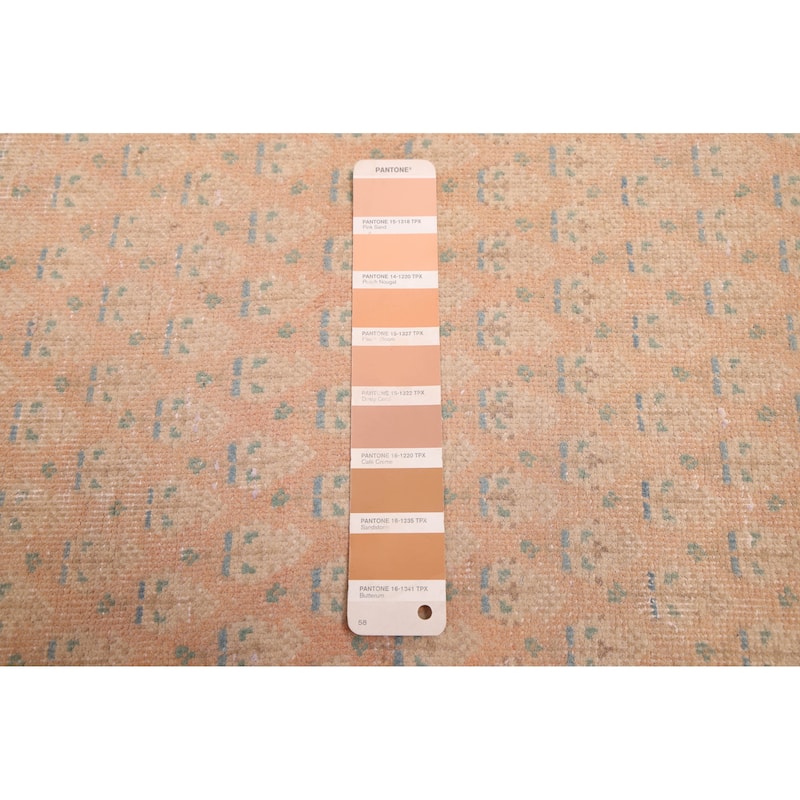 ECARPETGALLERY Hand-knotted Antalya Vintage Copper Wool Rug - 9'10 x 12'4