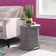 Jennifer Boho Round Side Table - Bed Bath & Beyond - 34570354