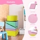 preview thumbnail 3 of 13, 5 Pack Foam Climbing Blocks,Soft Climbing Indoor Set,Climbing & Crawling & Sliding Activity Play Set
