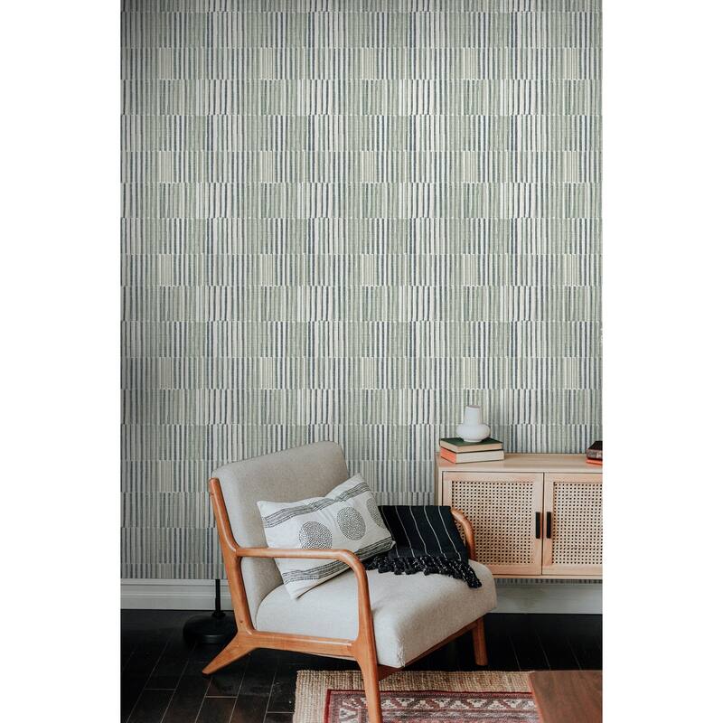 Kingston Grey Peel and Stick Wallpaper