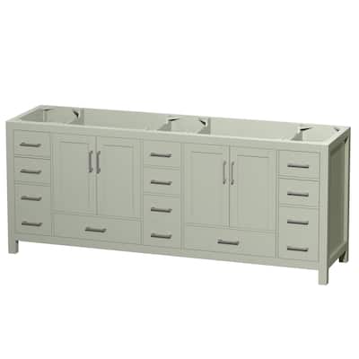 Wyndham Collection WCS141484DSXXMXX Sheffield 84" Double Free Standing