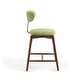 preview thumbnail 6 of 16, Wooden Upholstered Swivel Bar Chairs Set