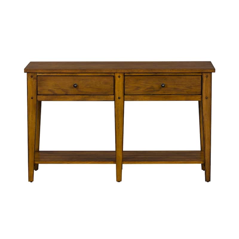 Lake House Oak Sofa Table