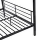 preview thumbnail 8 of 14, Metal Frame Twin over Twin Size Modern Style Bunk Bed with Safe Stairs,No Box Spring Required and Easy Assembly