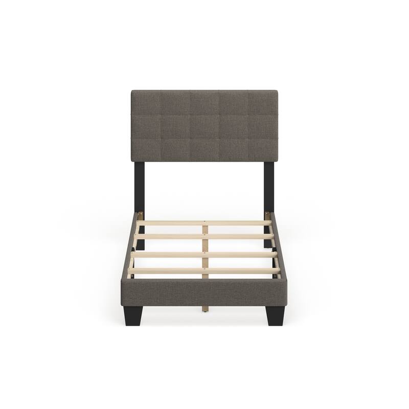 Taylor & Olive Tuxbury Upholstered Twin Platform Bed