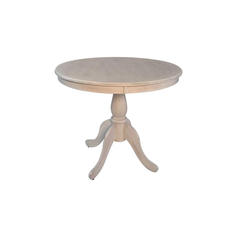 Carolina Living Fairview 36" Round Pedestal Dining Table