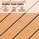 preview thumbnail 3 of 14, 9PC Outdoor Patio All-Weather Aluminum Dining X Frame Table Set with Rattan Chairs