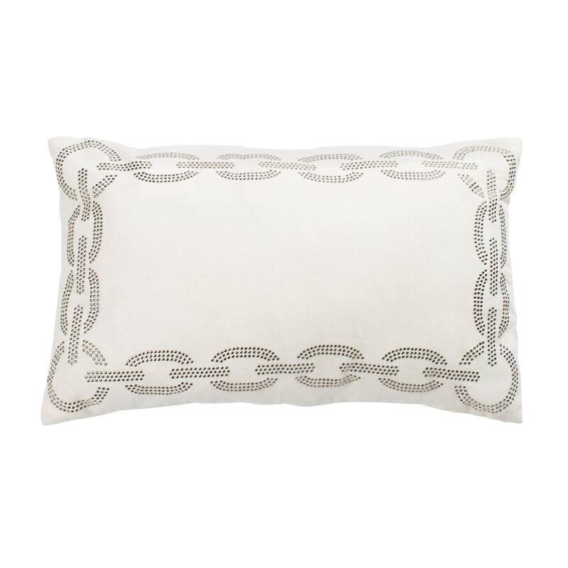 SAFAVIEH Maita 20-inch Grey Decorative Throw Pillow (Set of 2)