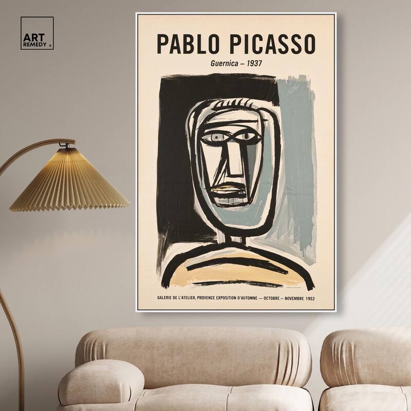 Head of Guernica Canvas by Art Remedy