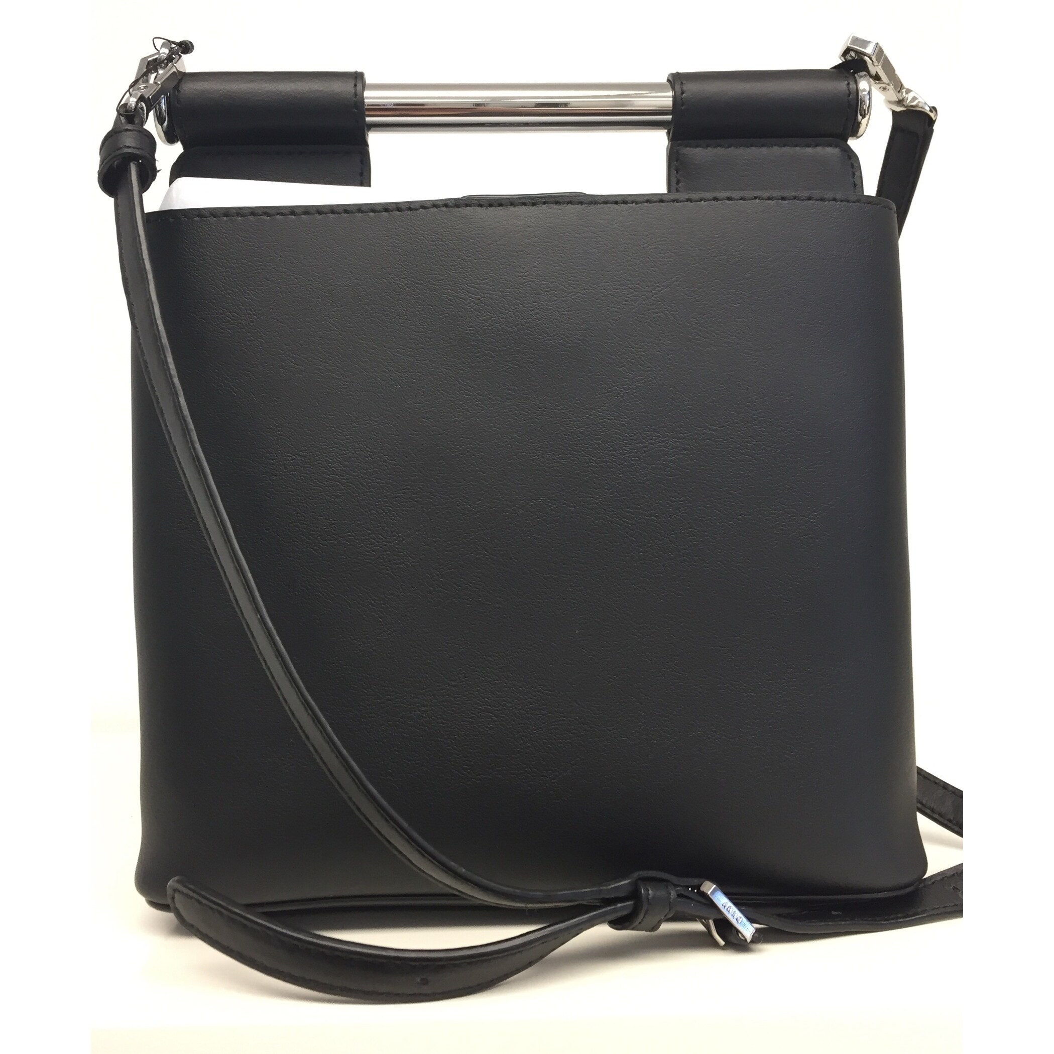 dkny bucket bag black