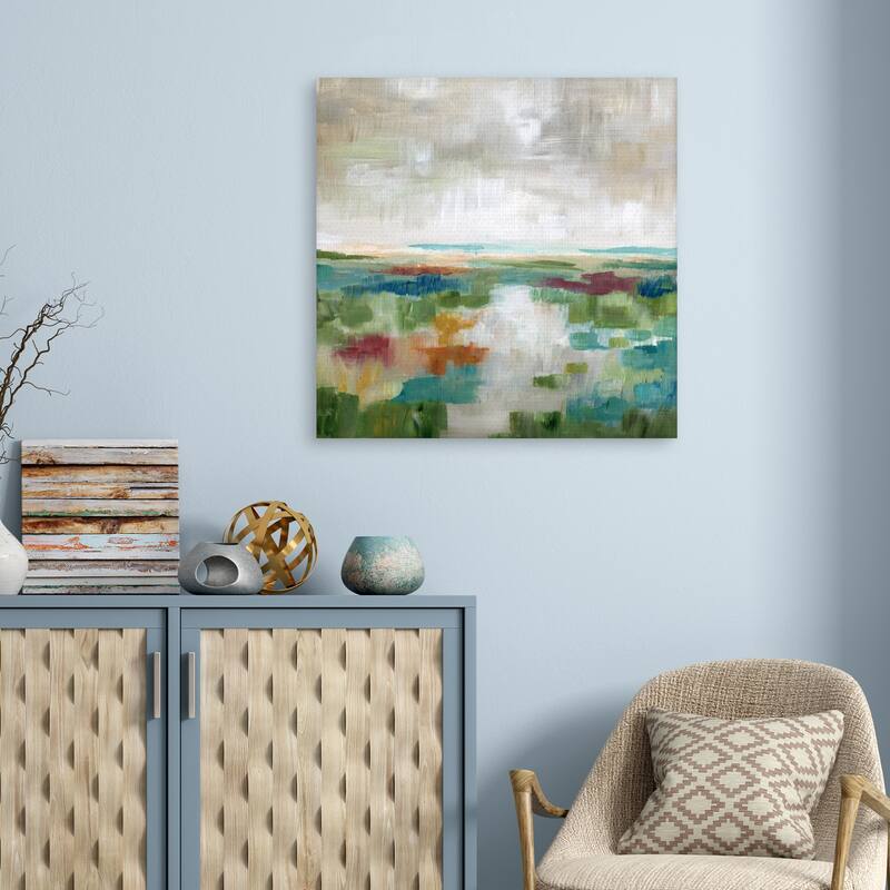 Vibrant Valley by Nan Canvas Art Print