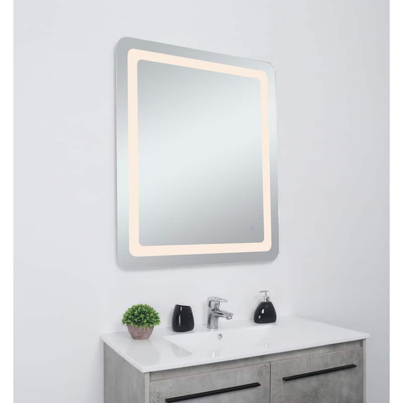 Indigo Home 30in x 36in soft edge LED mirror