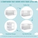 preview thumbnail 5 of 3, Dream On Me Synergy 5-in-1 Convertible Crib And Changer - White