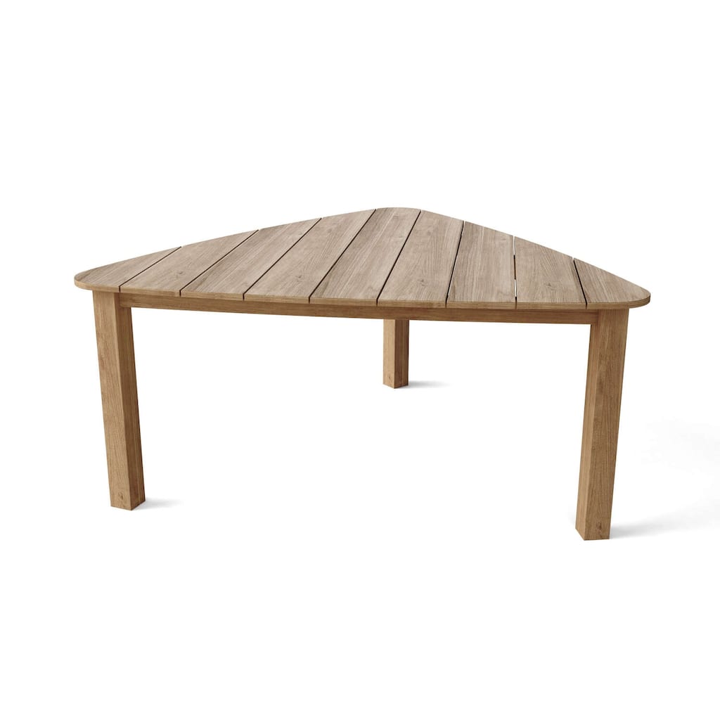 68 in. W White Finish Round Shape Aluminum Frame End Table - 8' x 11'