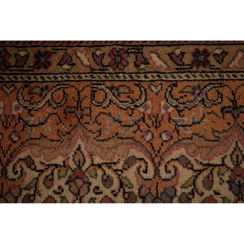 Anatolian Turkish Vintage Rug Hand-Knotted Oriental Wool Carpet - 6'6" X 9'7"