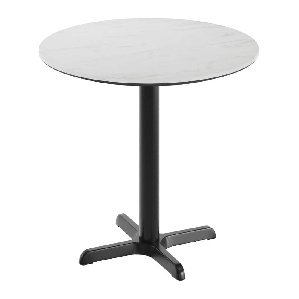 Commercial HPL Tabletop with Table Height Crisscross Base