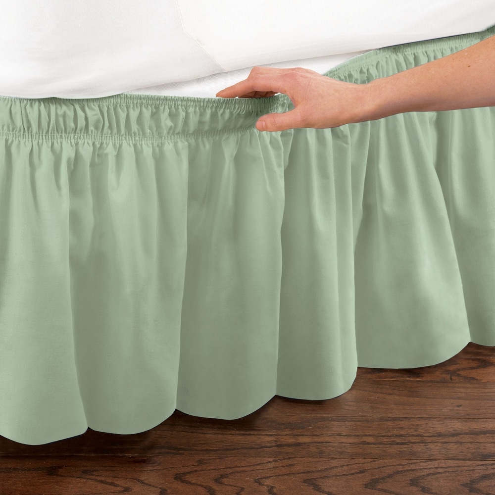 Green Bed Skirts Bed Bath Beyond