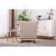 preview thumbnail 5 of 15, Rocking Chair for Nursery, Upholstered High-Back Accent Arm Chair, Comfortable Rocker Fabric Padded Seat
